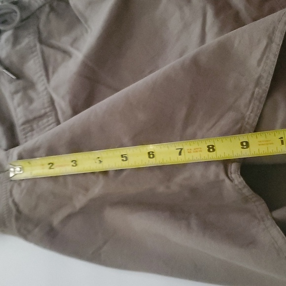 LinkSoul Tempus Fugit Green Cotton Mens Shorts Size XXL Tie Waist Chino - Picture 10 of 11